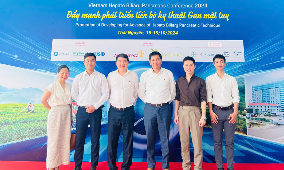 Viusid dự hội nghị Gan Mật Tụy Việt Nam 2024