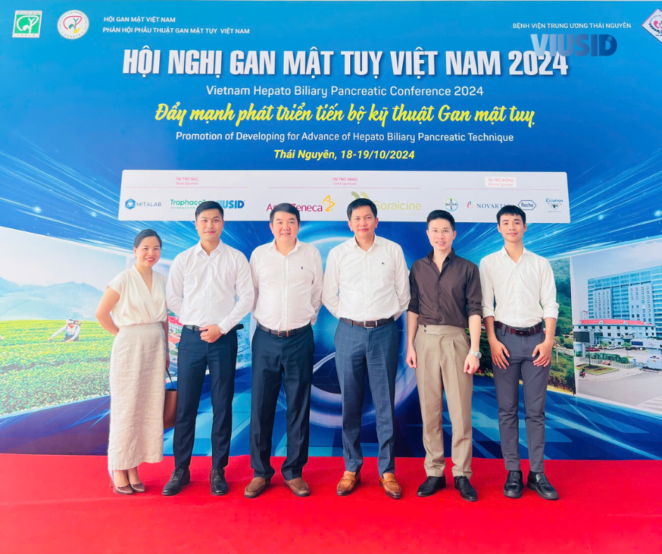 Viusid dự hội nghị Gan Mật Tụy Việt Nam 2024